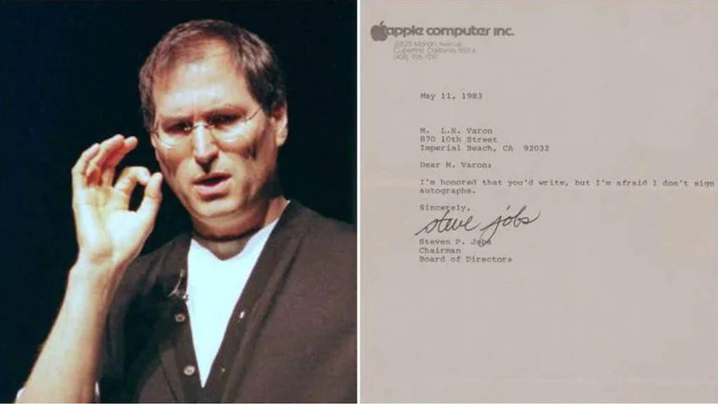 Steve Jobs से शख्स ने 40 साल पहले मांगा था ऑटोग्राफ, जवाब सुनकर आप भी करने लगेंगे उनकी तारीफ